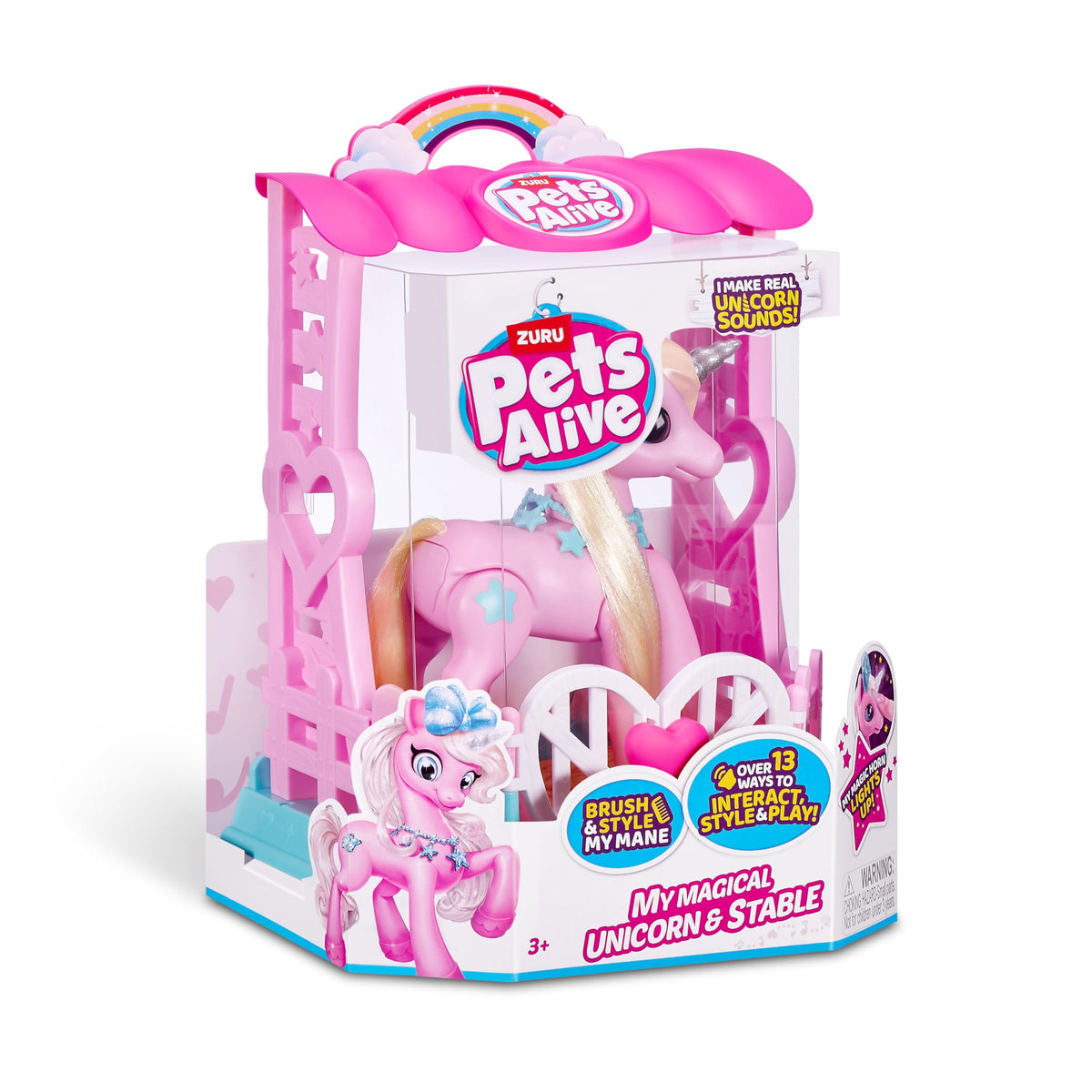 Pets Alive My Magical Unicorn inspires imaginative storytelling during pretend adventures.