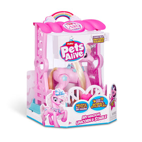 Pets Alive My Magical Unicorn inspires imaginative storytelling during pretend adventures.