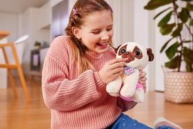 Pets Alive offers three adorable options: pug, Dalmatian, and Husky.