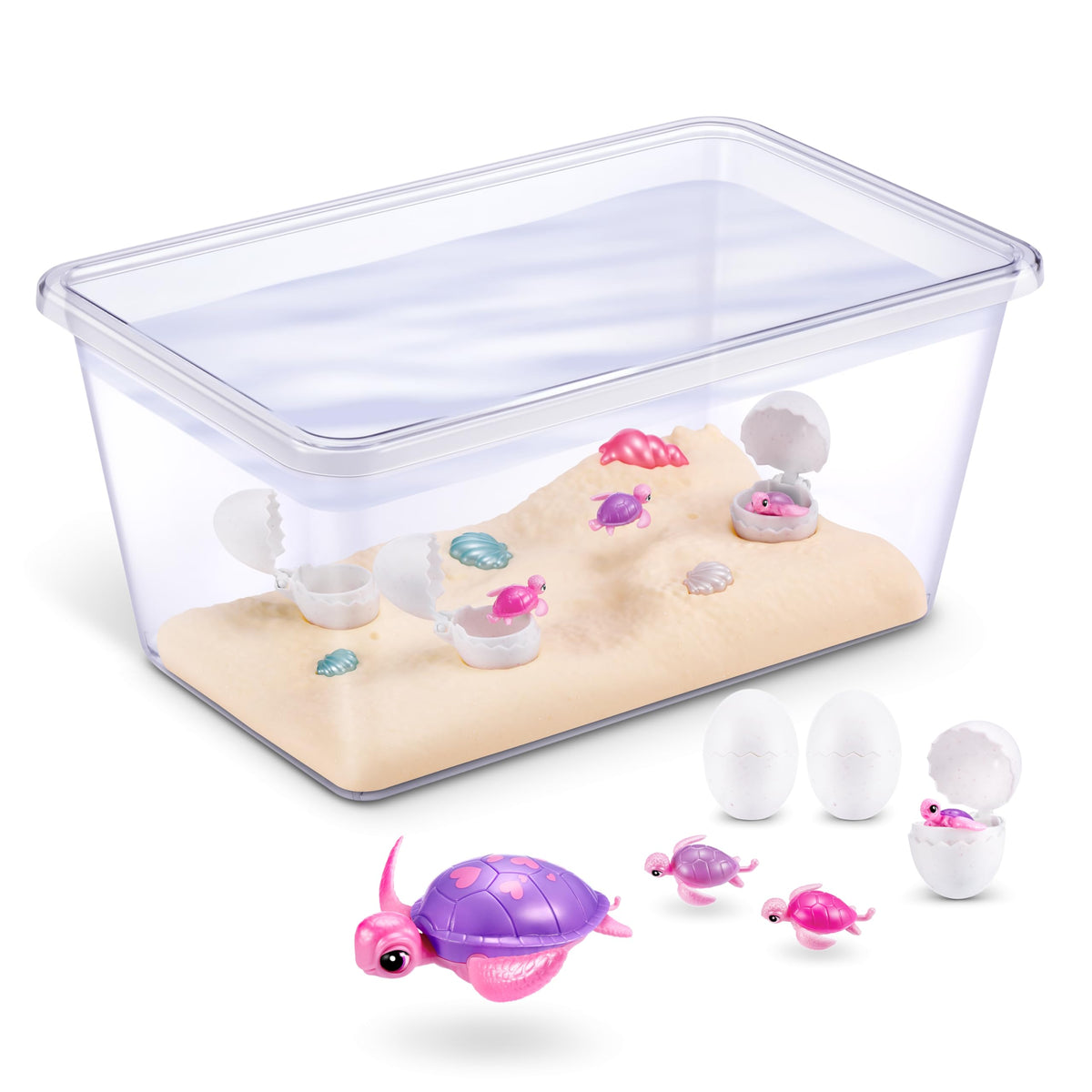 Pets Alive reset mechanism enables endless hatch-and-repeat play without reassembly.