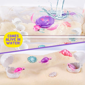 Pets Alive underwater habitat with Mommy Turtle, enriching imaginative marine settings and storytelling.