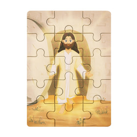 Peyo Pals Bible Puzzles: Box front view showing 4-in-1 puzzle in one package