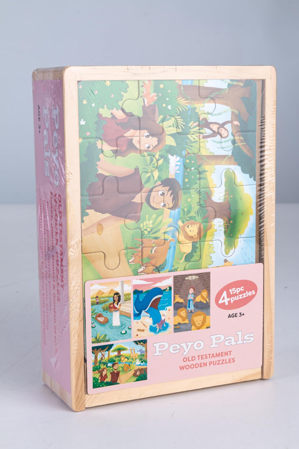 Peyo Pals Christian family designed puzzles support gentle gospel learning.