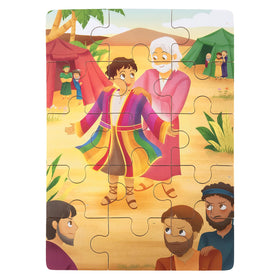 Peyo Pals Moses and the Tablets puzzle with detailed imagery.