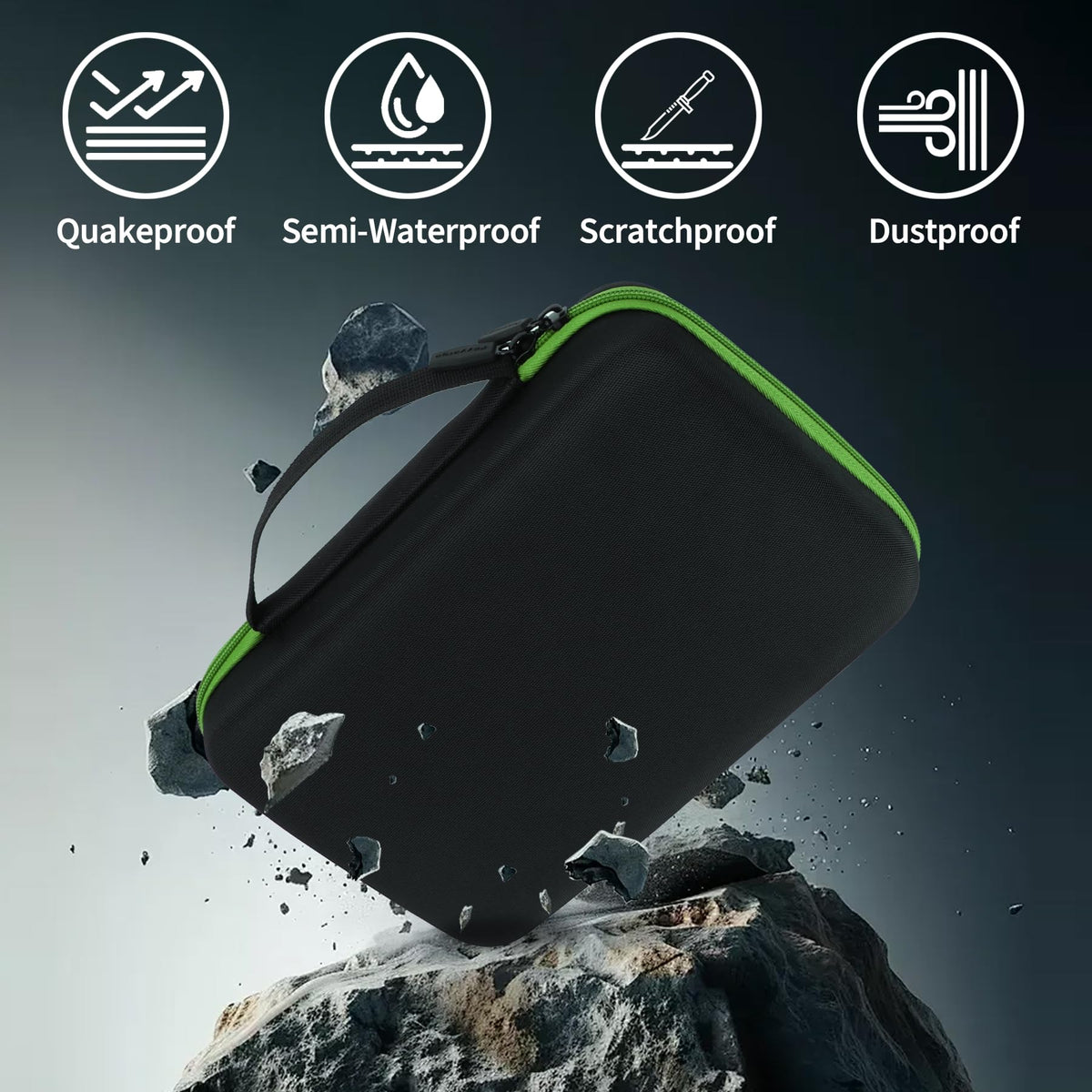 Soft velvet lining and dust resistance help keep device clean