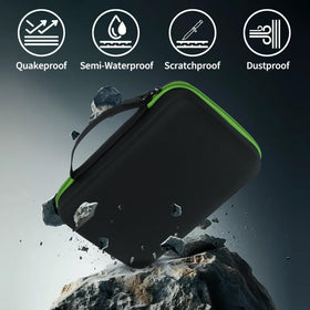 Soft velvet lining and dust resistance help keep device clean