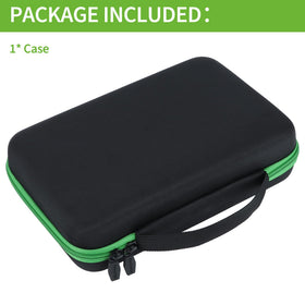 Open case reveals velvet interior protecting LeapPad during transport