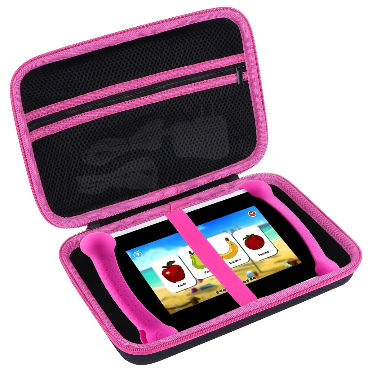Peyyargo LeapPad exterior case shows nylon and EVA protection against moisture