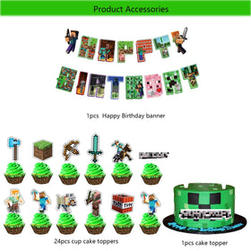 PFinding Happy Birthday banner ties the party theme together