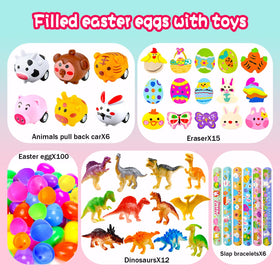 Phaorui Mochi squishy toys inside Easter eggs provide tactile fun for kids.