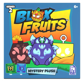 PhatMojo Blox Fruits plush, 4-inch collectible, bright colors ideal for display or gifting.