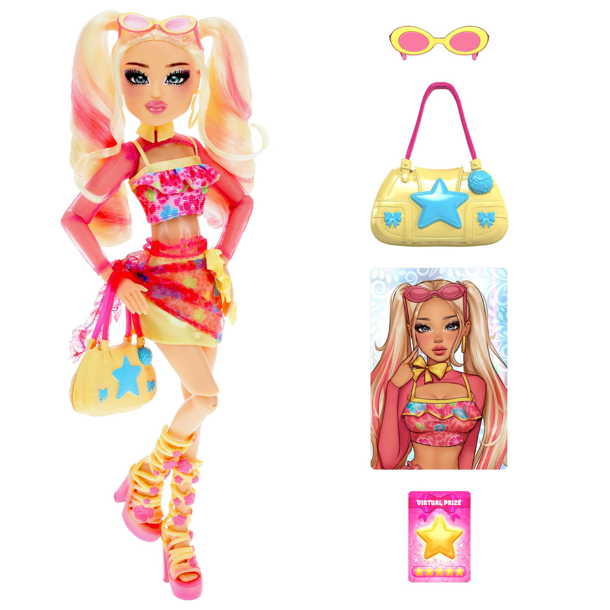Bubblegum Gal articulation range for dynamic posing