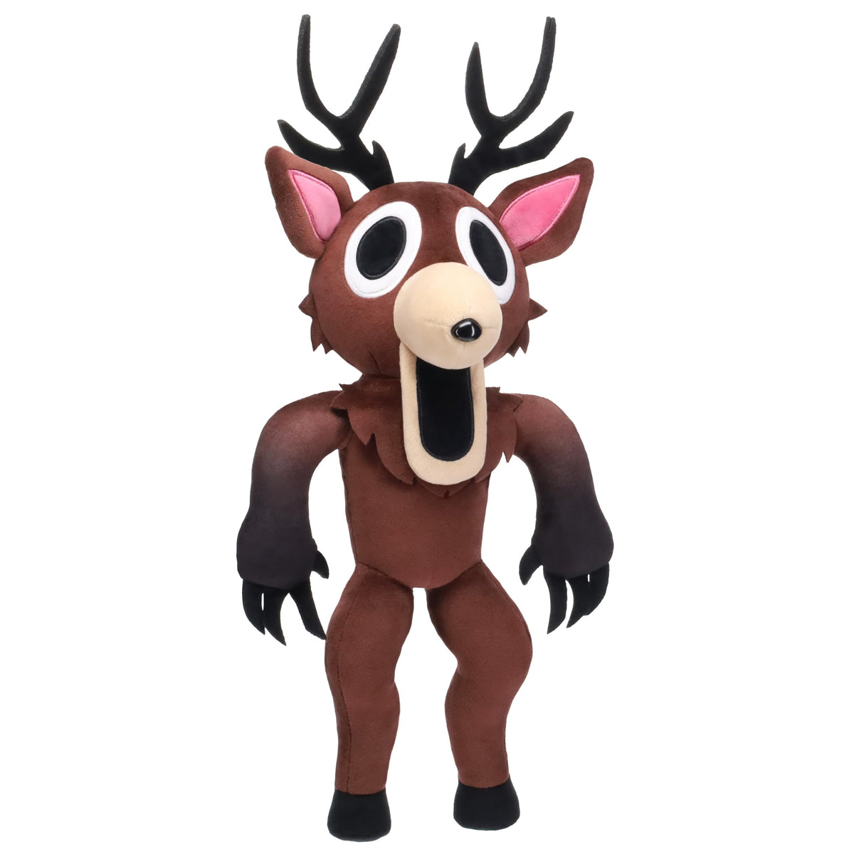 PhatMojo The Deer Deluxe Plush with forest stare, ideal for shelf display.