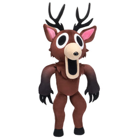 PhatMojo The Deer Deluxe Plush with forest stare, ideal for shelf display.