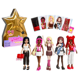 PhatMojo Dress to Impress Mystery Models dolls in a 4-inch poseable display set