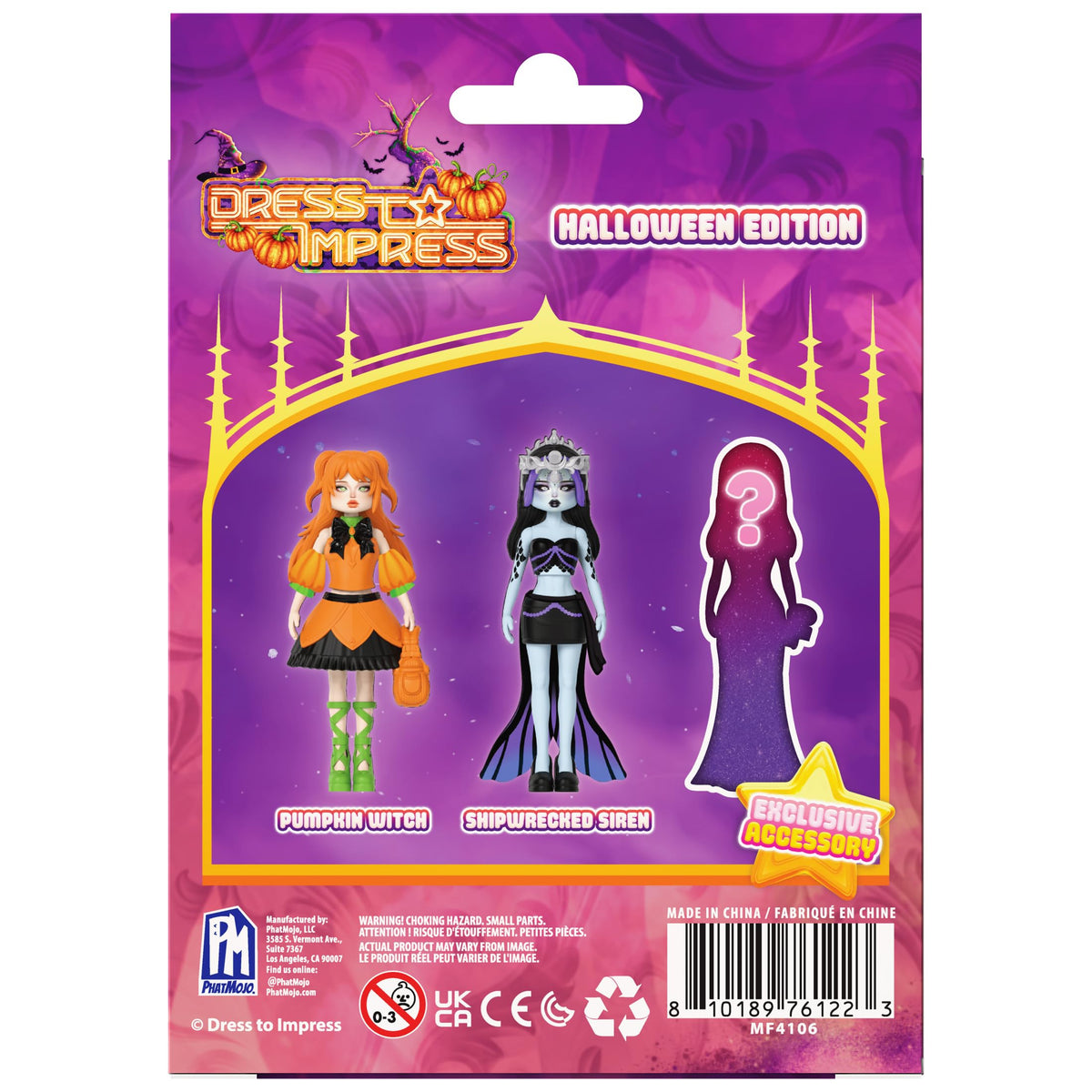 PhatMojo Dress to Impress collector card set with exclusive art