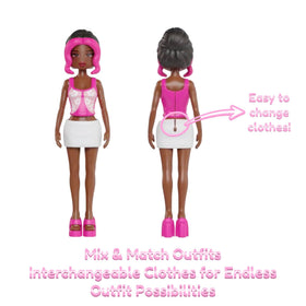 Articulated Mystery Model dolls enable recreating runway poses