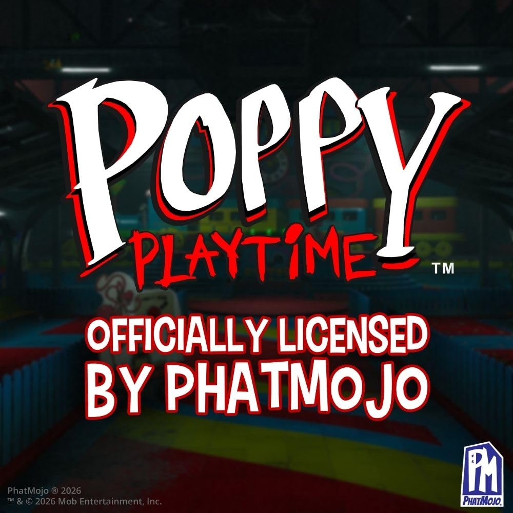 PhatMojo Poppy Playtime Simon Smoke licensed plush for collectors