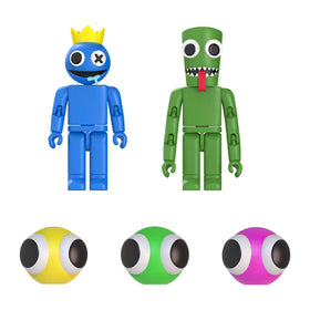 PhatMojo Rainbow Friends Deluxe Buildable Set – Lookies figures boost collaborative, imaginative adventures