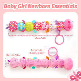 PHEZAPA Baby caterpillar toy—great gift for newborns and infants.