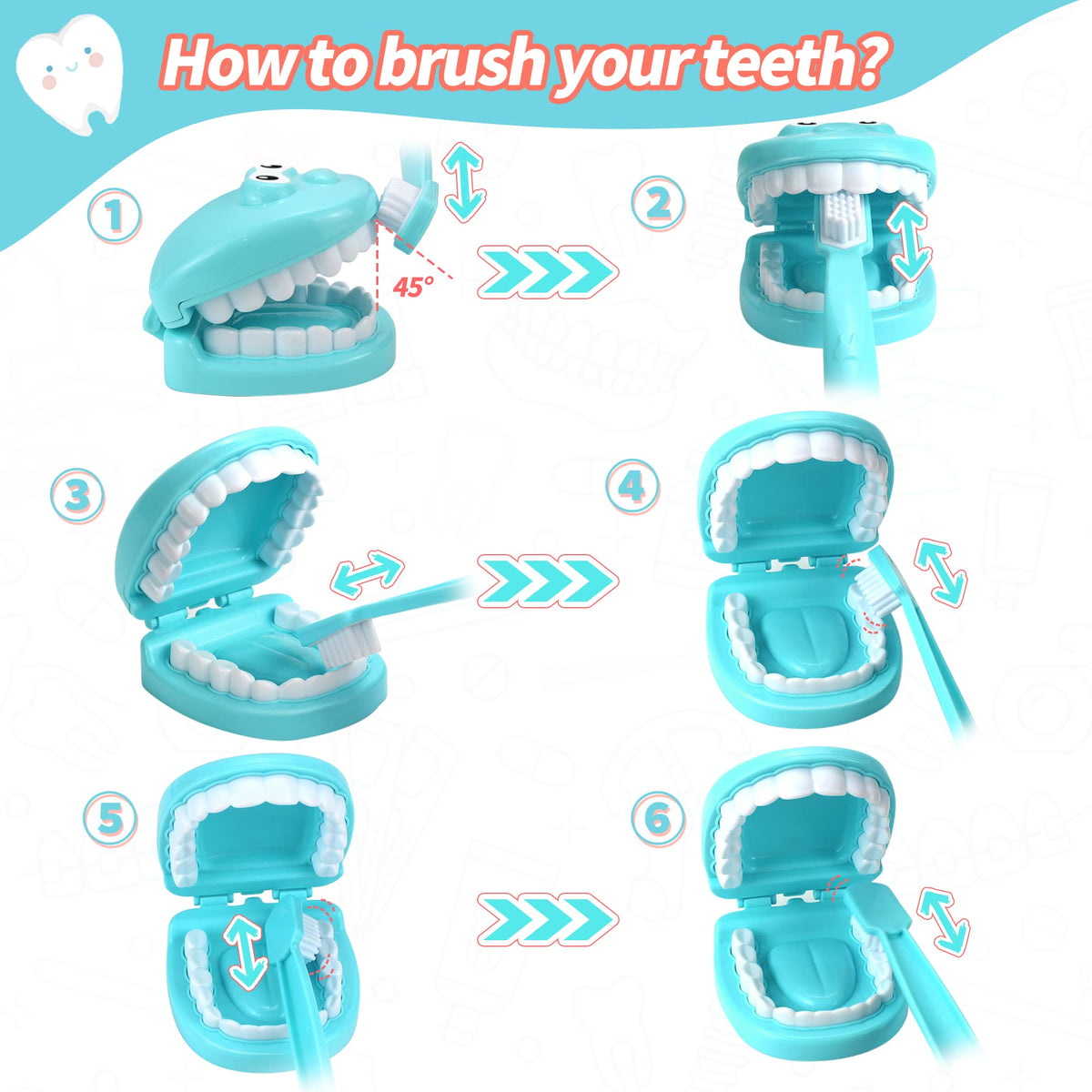 Phobby educational doctor playset helps kids learn tool names and medical etiquette