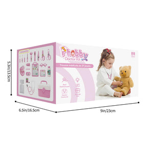 Phobby kids doctor play in action showcases imaginative role play fun.