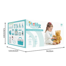 Phobby upgraded stethoscope for kids enhances realistic pretend play