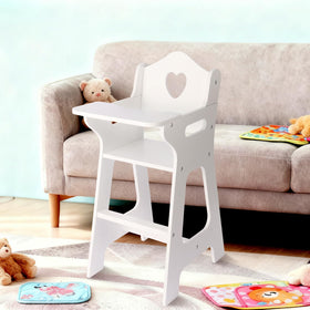PHOKID doll high chair safety belt keeps dolls secure during play