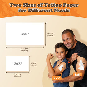 Phomemo TK32 tattoo transfer sheets simplify applying temporary art
