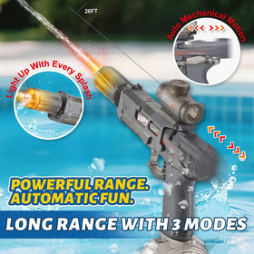 PhotonSplash 26ft spray reaches far for backyard battles