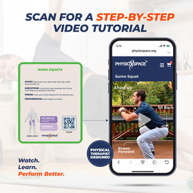 PhysioSpace full-body card highlighting a sequence for balanced training.