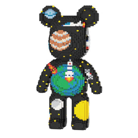 PIANTION space travel bear in full assembly, ideal display centerpiece for space lovers