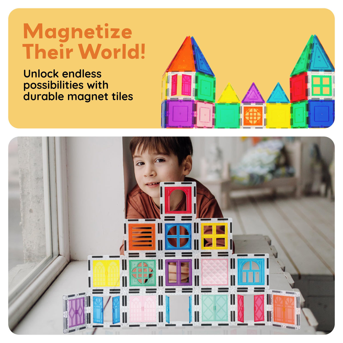 PicassoTiles open-ended imaginative play inspires creativity and problem solving