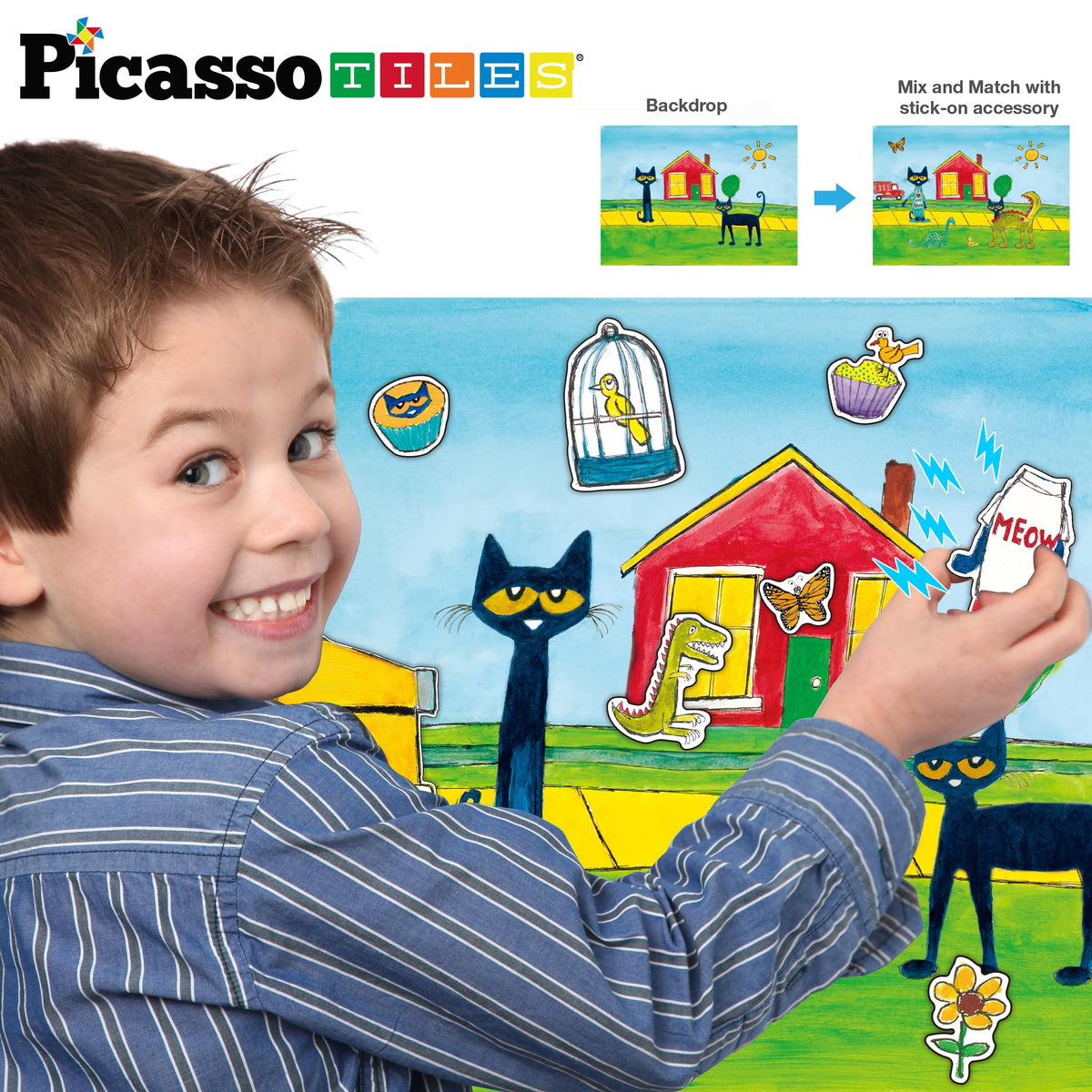 PicassoTiles reusable mix-and-match pieces boost creativity without waste.