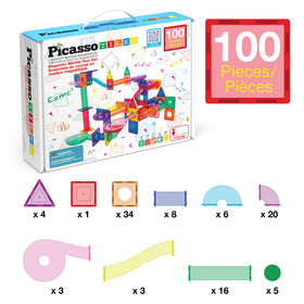 PicassoTiles safe ABS construction supports durable home and classroom use