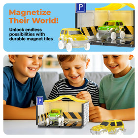 PicassoTiles artwork and prints boost creative storytelling during play.