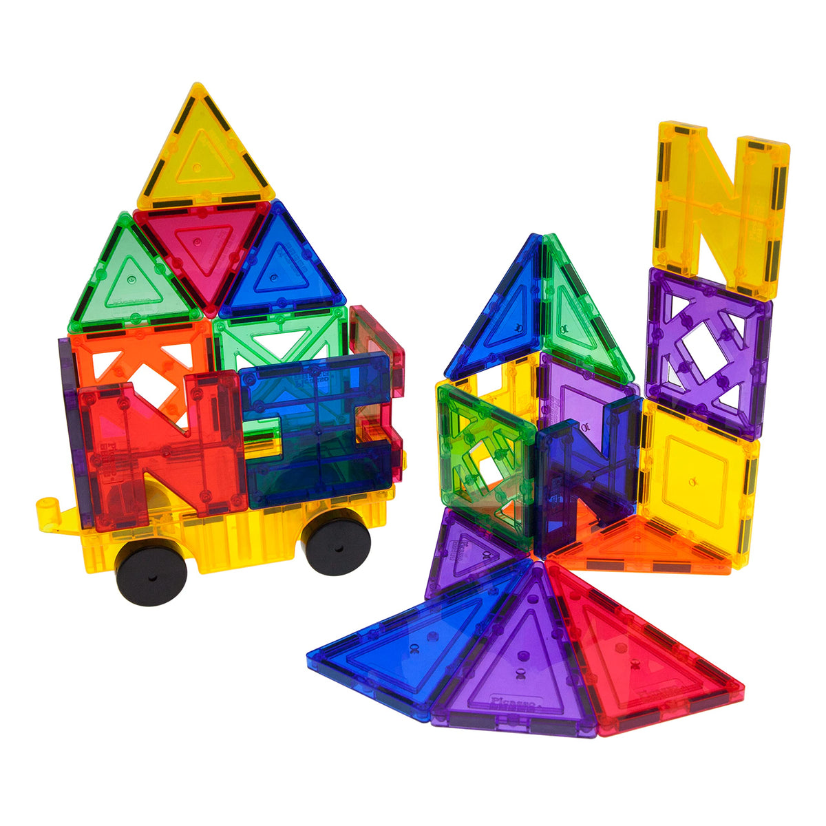PicassoTiles tiles collection for expansive building and imaginative play.
