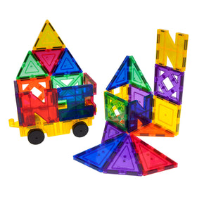 PicassoTiles tiles collection for expansive building and imaginative play.