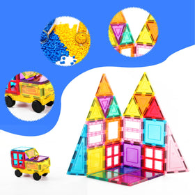PicassoTiles building set with tiles offers limitless play possibilities.