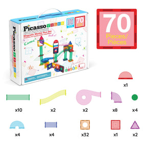 PicassoTiles classroom-friendly set fosters collaboration and pretend play.