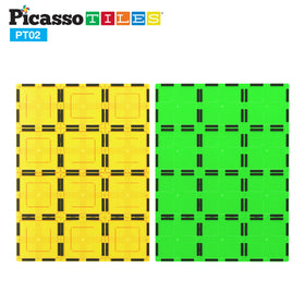 PicassoTiles creative-building joy supports spatial skills during pretend play