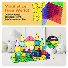 PicassoTiles Family-Fun-Construction supports collaborative play and shared discovery.
