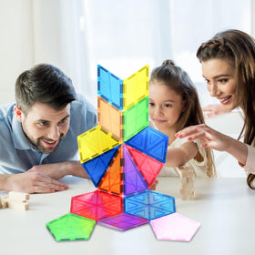 PicassoTiles magnetic building blocks spark imaginative construction and scalable building fun.