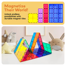 PicassoTiles no assembly needed design saves setup time for kids.