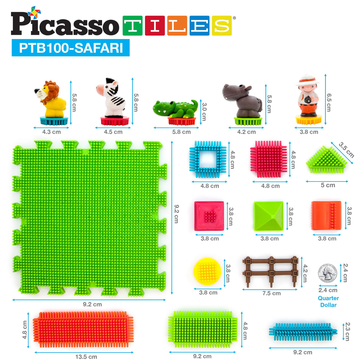PicassoTiles non-toxic materials ensure safety during creative play