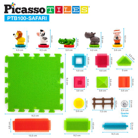 PicassoTiles non-toxic materials ensure safety during creative play