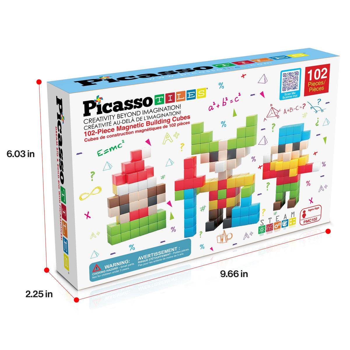 PicassoTiles PMC102 group play sessions boost teamwork and family bonding.