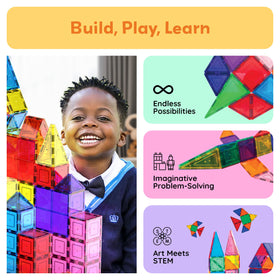 PicassoTiles portable learning kit supports on-the-go creativity