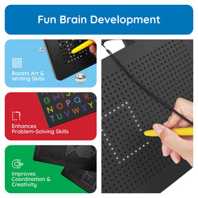 PicassoTiles PTB06 stylus storage keeps the pen secure during play