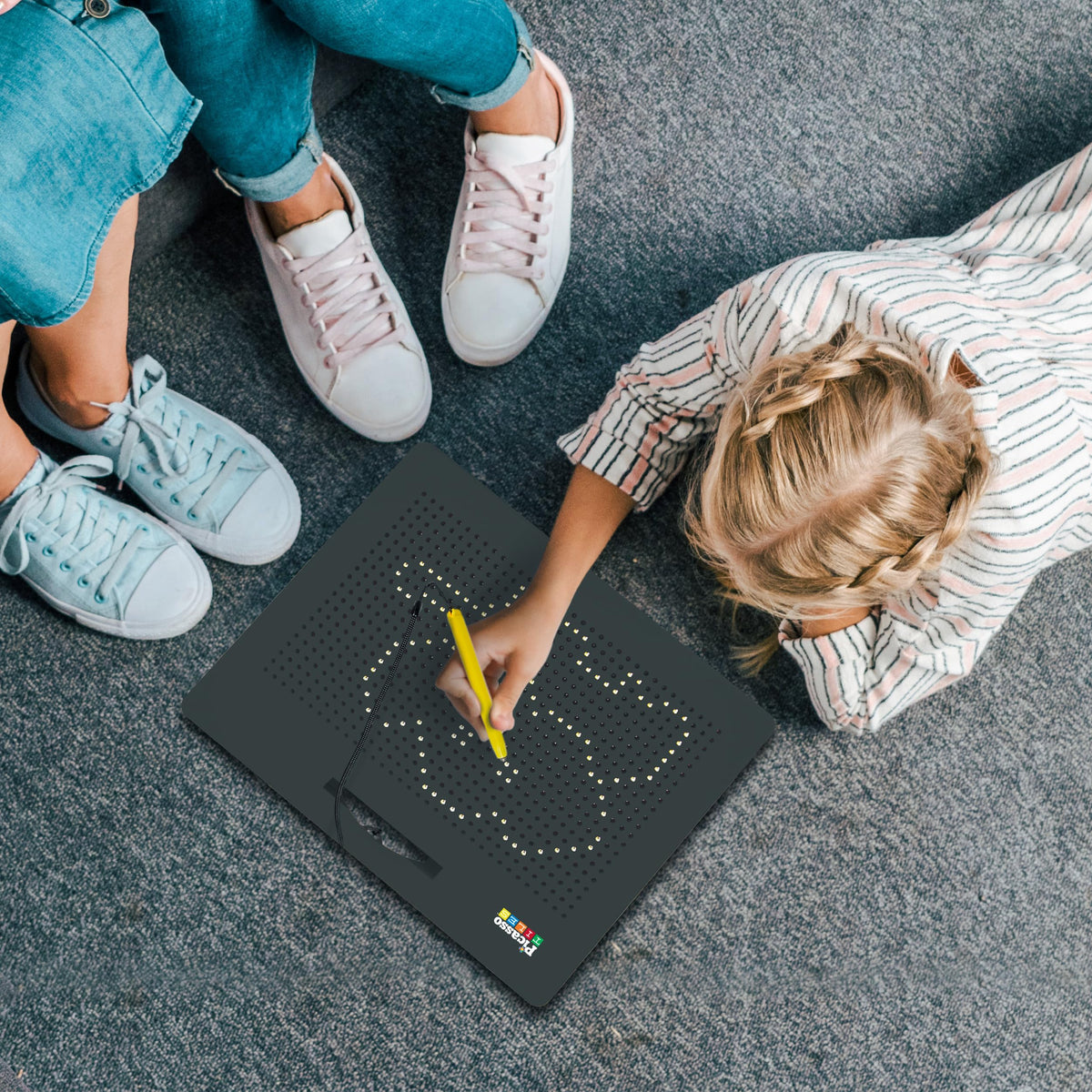 PicassoTiles PTB06 portable 12x10 inch pad ideal for travel learning